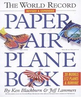 The World Record Paper Airplane Book on sale The World Record Paper Airplane Book on sale