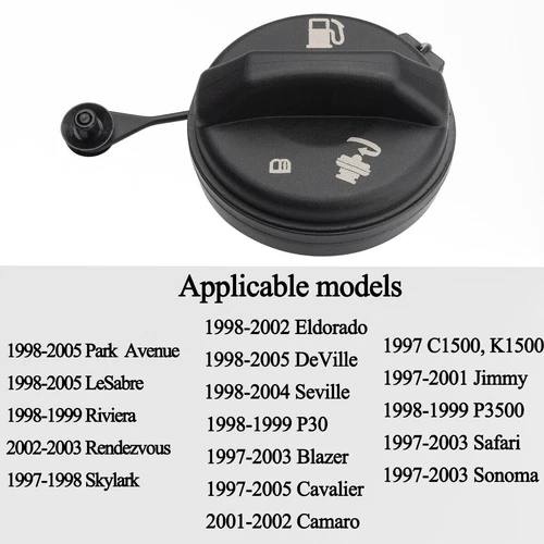 New Fuel Gas Cap For Am Bonneville Blazer S10 Sonoma Jimmy GT261 19207873 - Picture 2 of 6