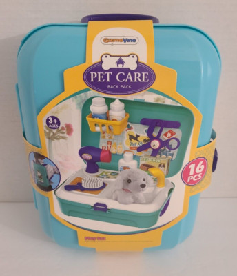 GizmoVine Pet Care Back Pack Play Set For Kids NEW