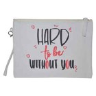 Bolsa de cosméticos con dichos - Bolsas de maquillaje grandes divertidas - Bolsas de maquillaje de regalo para mujer