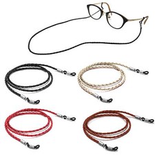 4 Cord n de m scara con cuentas, cadena para anteojos, soporte para gafas de sol