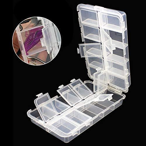 OriGlam Premium 20 Compartments Tackle Boxes, Tackle Utility Boxes, Plastic - Picture 6 of 7