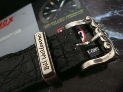 Bill Wall Leather x Luminox Limited edition of 200 watches black