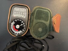 VTG 1946 Weston Master II Mod 735 UNIWERSALNY MIERNIK EKSPOZYCJI Skórzane etui