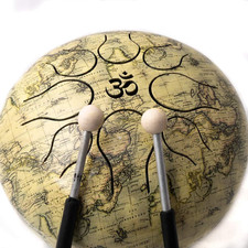 Satnam Steel Tongue Drum 8 note 6 pollici strumento a percussione Handpan | Happy Dr