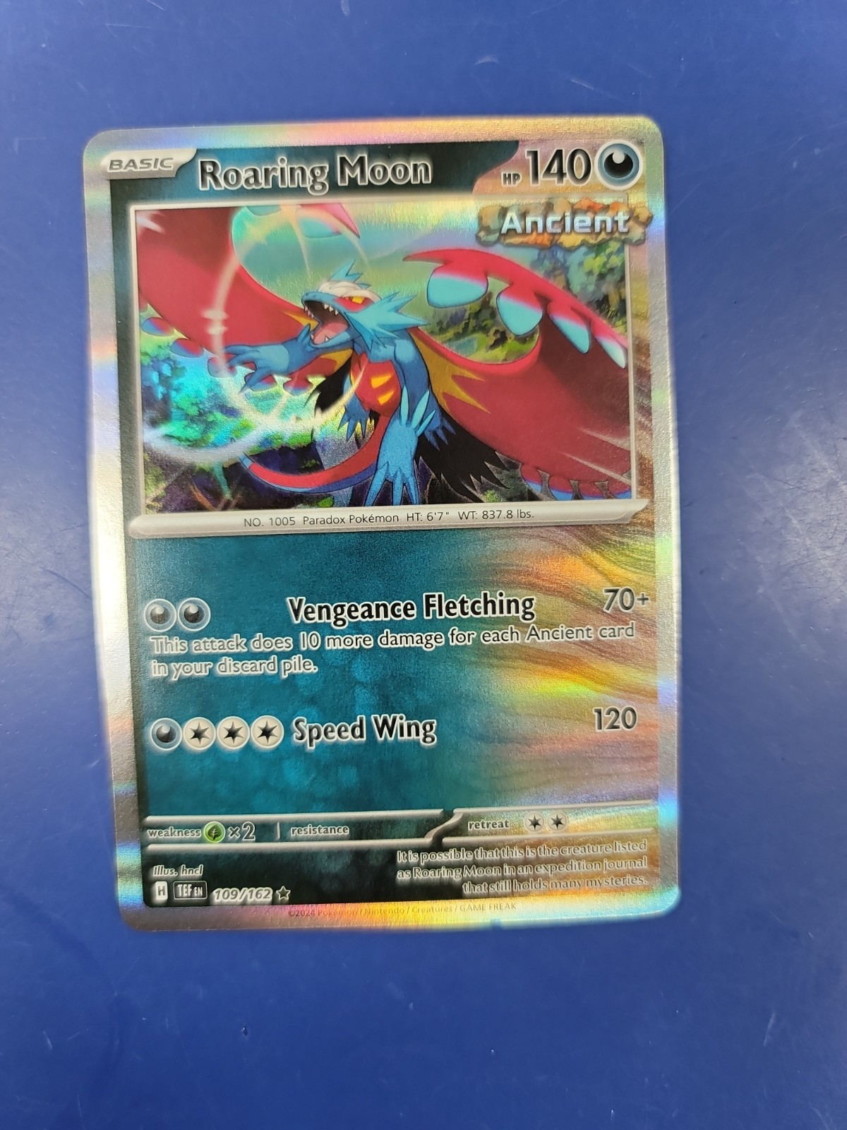 Roaring Moon 109/162 SV05: Temporal Forces Holo