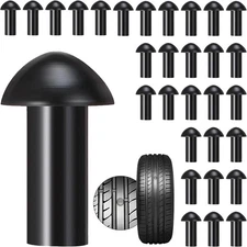 Richcat Replacement Mushroom Plugs for tubeless Tire Puncture Repair kit,for Mot