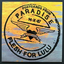 FLESH FOR LULU Postcards from Paradise Vinyl Record Album NM Capital Single EMI