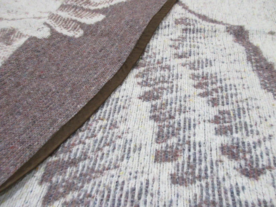 Cobertor American Bald Eagle marrom feito na Espanha 54” X 82” vintage 56" X 72" - Imagem 3 de 4