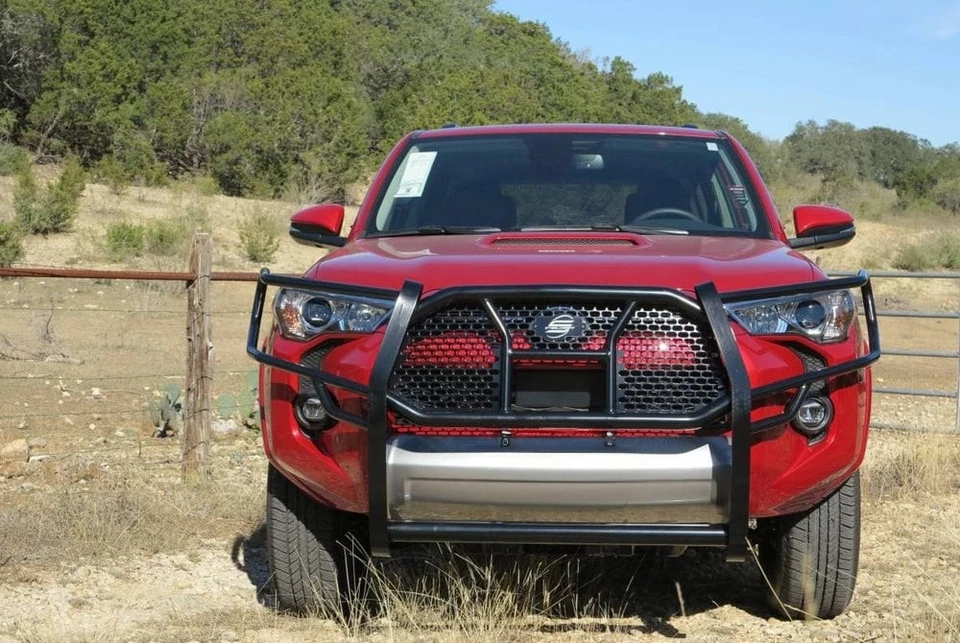 For Toyota 4Runner 2010-2024 SteelCraft HD Series Black Grille Guard Foto 2 de 4