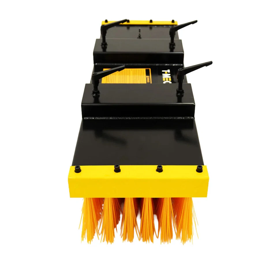 1300 mm indoor warehouse forklift forks pusher broom - Image 3 of 4