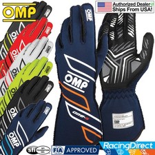 Omp - One-s Auto Racing Gloves My2025 Sfifia Rated Sfi-5 Fia8856 Gloves