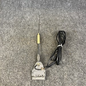 Vintage Cal Comm Car CB Radio Antenna w/ Window Clamp & Wire