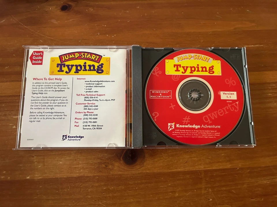 Jumpstart Typing for Kids Educational PC Software Game Windows/MAC - Image 2 of 3