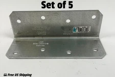 Simpson ZMAX ML26Z 2 Inch x 6 Inch Galvanized Medium L Angle Set of 5