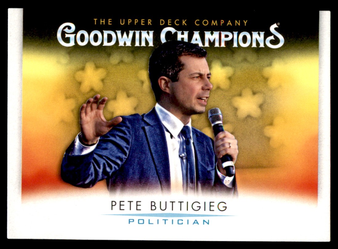 2021 Upper Deck Goodwin Champions Pete Buttigieg #92