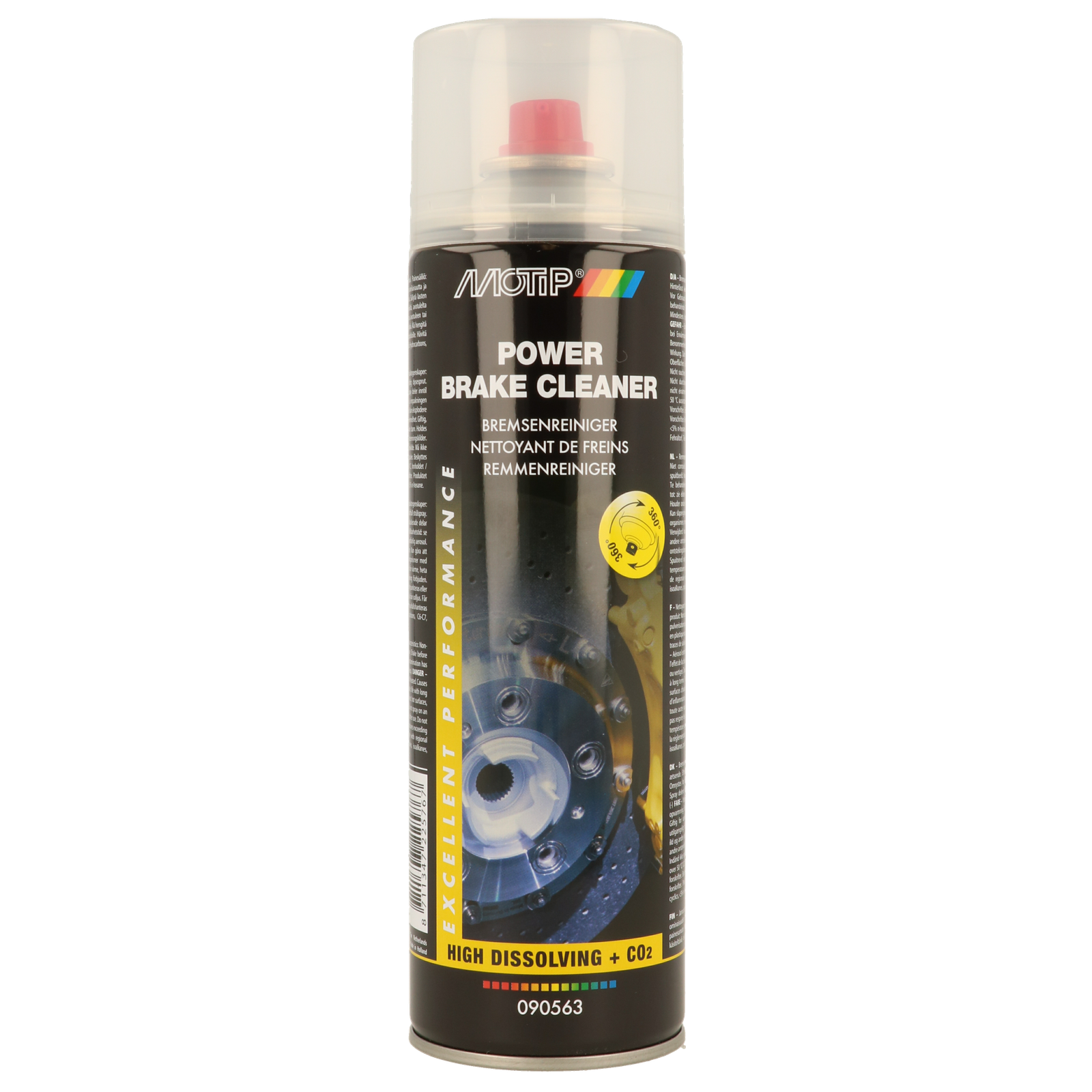 Motip M090563 Power Brake Cleaner 500ml