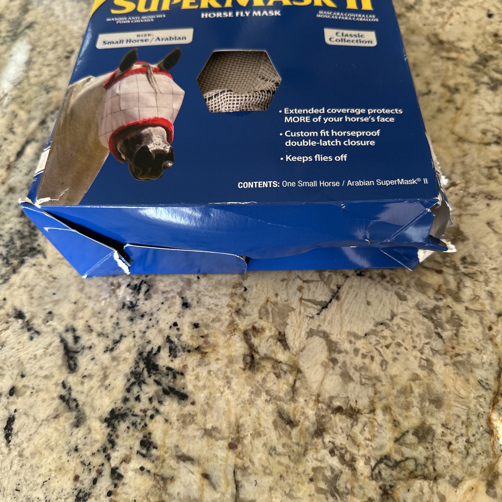 HORSE  OWNERS:  SuperMask II Fly Mask without EarsSmall Horse/Arabian  1 Count