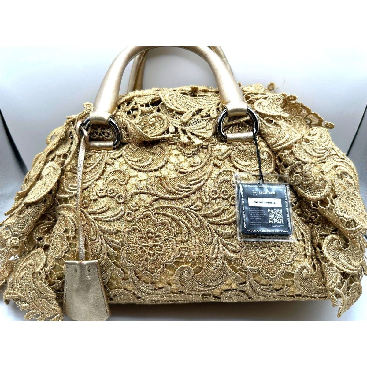 Prada Gold Oro Lace 