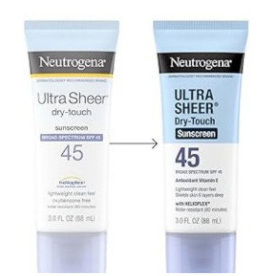 Neutrogena, Ultra-Sheer-Dry-Touch-Sonnenschutzlotion, LSF 45