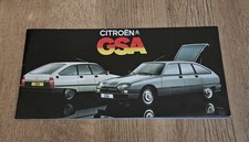 CITROEN GSA Range UK Sales Brochure - Club Pallas Estate C-Matic 1979/80