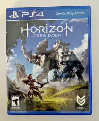 Horizon Zero Dawn   PS4   CIB   Tested   Insert Damaged