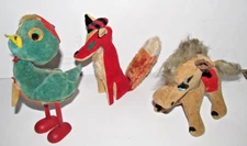 Lot 3 Vintage Plush Toys  (Japan)  (B4)