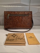 Patricia Nash Brand New Florence Tooled P09807 Cross Body With Tags