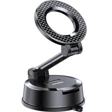 ZIDARO Universal MagSafe Car Phone Mount Tesla 3 Y Vacuum Suction Carbon Fiber