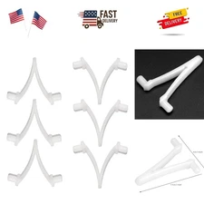 Butterfly Pool Clips - 6 Pack Attachment Clips for Swimming Pool Brush, Skimm...