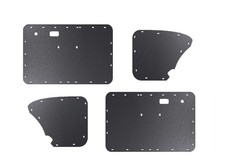 1965-1977 Vw Beetle Set Of 4 Door Panel And Rear Side Cards Abs - Free Shipping