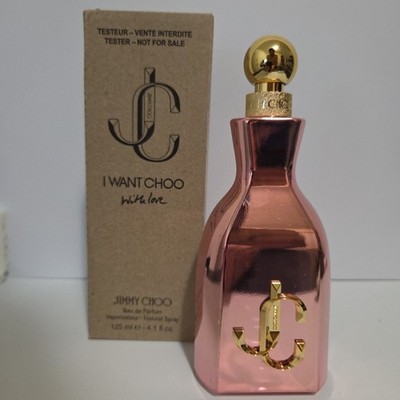 Jimmy Choo I Want Choo With Love Perfume by Jimmy Choo EDP 4.1 oz TESTER