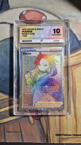 Marnie graded ACE 10 for sale on eBay