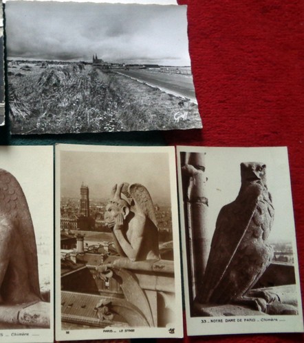 JOB LOT VINTAGE POSTCARDS 1900s on: RP: FRANCE : LE HAVRE: PARIS: NIMES CHARTRES - Picture 11 of 11