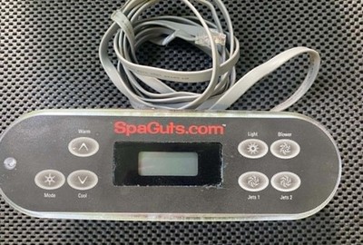 Spa side control panel VL700S keypad Balboa - 7 Button - phone plug type