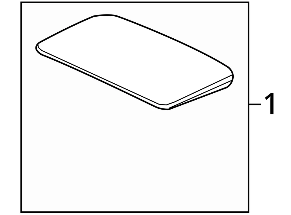 Солнцезащитное стекло для крыши Nissan Altima 2013–2018 годов от оригинального производителя - Изображение 4 из 4