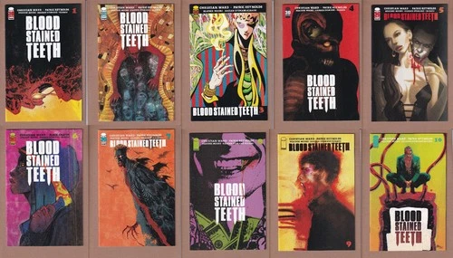Blood Stained Teeth 1-10 (Image, Christian Ward, Patric Reynolds, 2022) complete