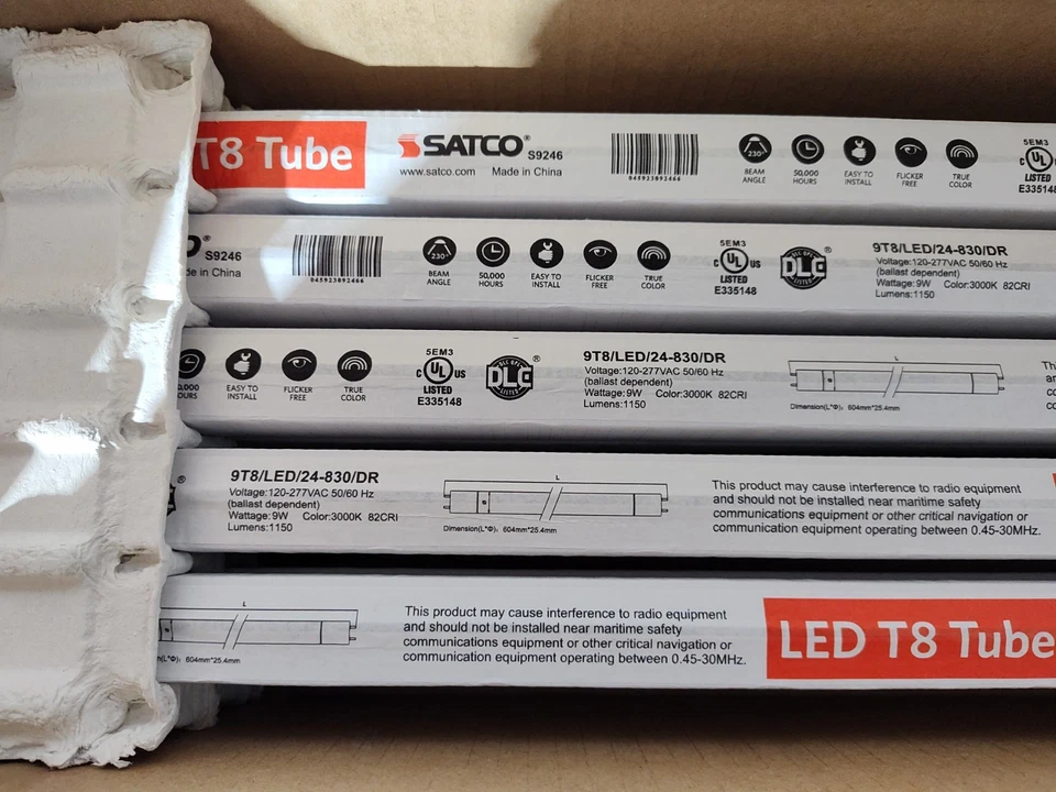 Satco 9T8/LED/24-830/DR S9246 Case Of 10 - Image 3 of 4
