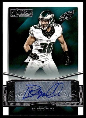 2015 DONRUSS SIGNATURE SERIES ED REYNOLDS 43 MINT AUTOGRAPH PHILADELPHIA EAGLES