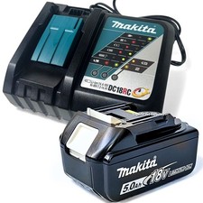 Makita BL1850B Genuine 18V LXT Li-Ion 5.0Ah Cordless Battery Pack Fast Charger