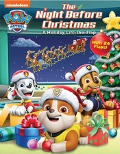 PAW Patrol: The Night Before Christmas - A Lift-the-Flap Board Book for Paw ...