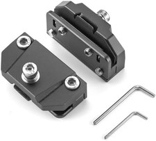 2PCS Universal Hood Light Mounting Brackets Ditch Light Brackets Adjustable Alum