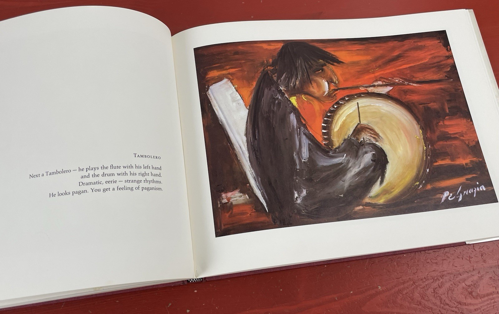 De Grazia Paints the Yaqui Easter SIGNED First Edition Hardcover 1968 UA Press