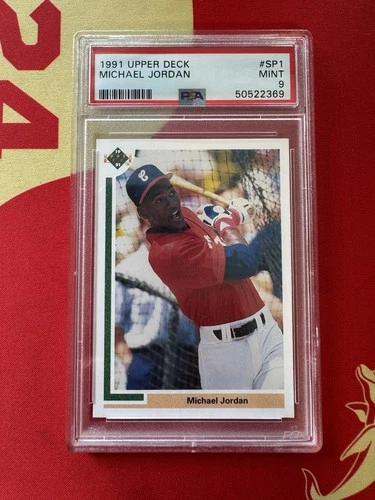 1991 Upper Deck Michael Jordan ROOKIE #SP1 PSA 9