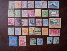 LOT  de  TIMBRES  OBLITERES   de  CEYLAN   SRI-LANKA  + 2 autres ( 5  scans  )