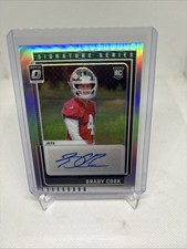 Panini Optic 2025 Signature Series Holo RC Auto Brady Cook Jets #SSH-BC Prizm