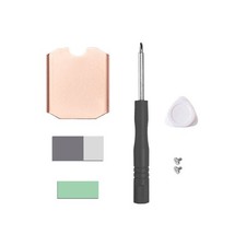 Copper Heat Sink Solid State Disk Radiator Rust-Proof for Steam Deck M.2 2230 W