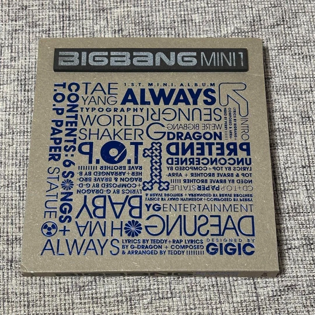 BigBang Pop Mini Album Music CDs for sale | eBay