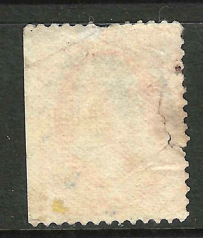 Billete Stanton de 7 centavos Sc #141 GRILL Spacefiller Tear 1870-71 $1500 EE. UU. 20B65 Foto 3 de 3