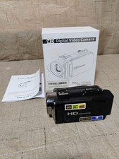 HD Digital Video Camera HDV-604S 1080p CMOS 16X Super Zoom Camcorder / Manual